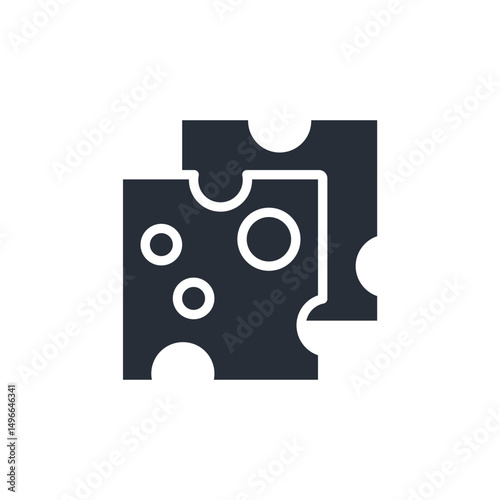 cheese icon collection .design style with background