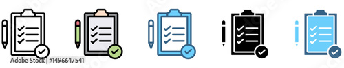 SOFTWARE TESTING icon with multiple style