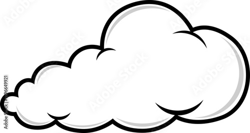 Cartoon Comic Cloud Illustration