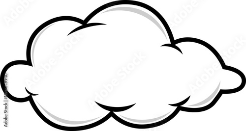 Cartoon Comic Cloud Illustration