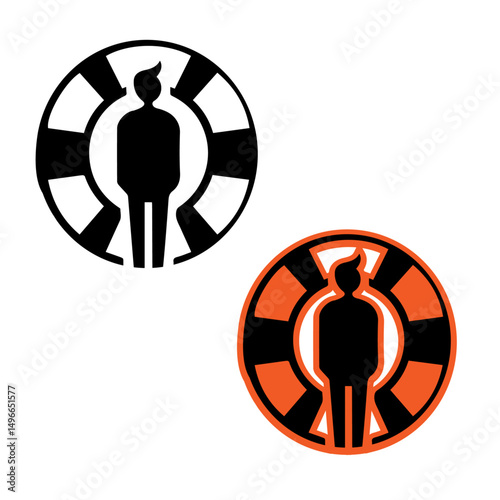 vector illustration of a life buoy