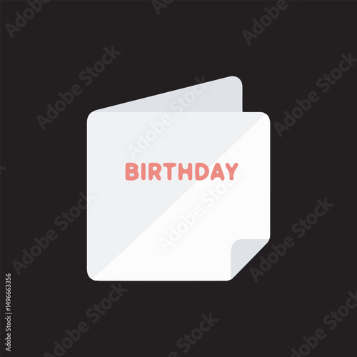 open envelope with message