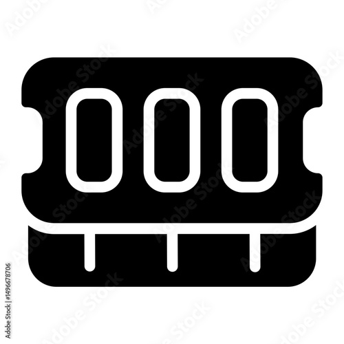 RAM Solid Icon