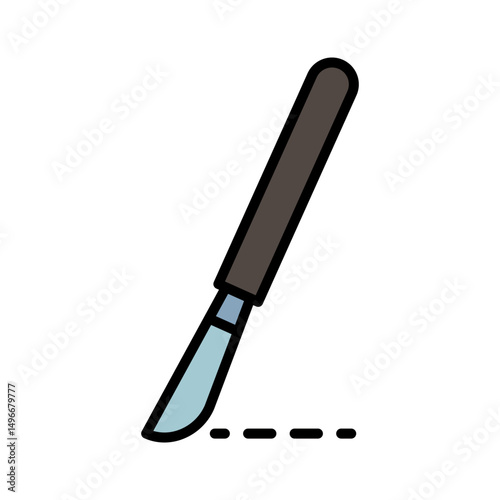 knife surgery, Hospital and medical care icon