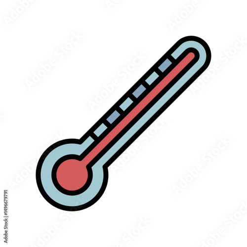 Thermometer, Hospital and medical care icon