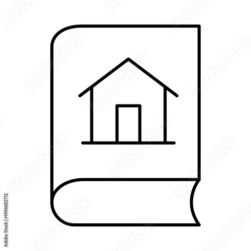 Books Line Icon Editable Stroke. Education, Study, Library, Reading, Science, Student, Graduation, Bookstore Icons Vector Illustration