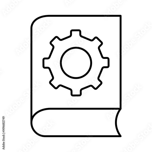 Books Line Icon Editable Stroke. Education, Study, Library, Reading, Science, Student, Graduation, Bookstore Icons Vector Illustration