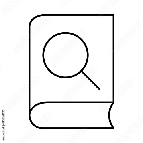 Books Line Icon Editable Stroke. Education, Study, Library, Reading, Science, Student, Graduation, Bookstore Icons Vector Illustration