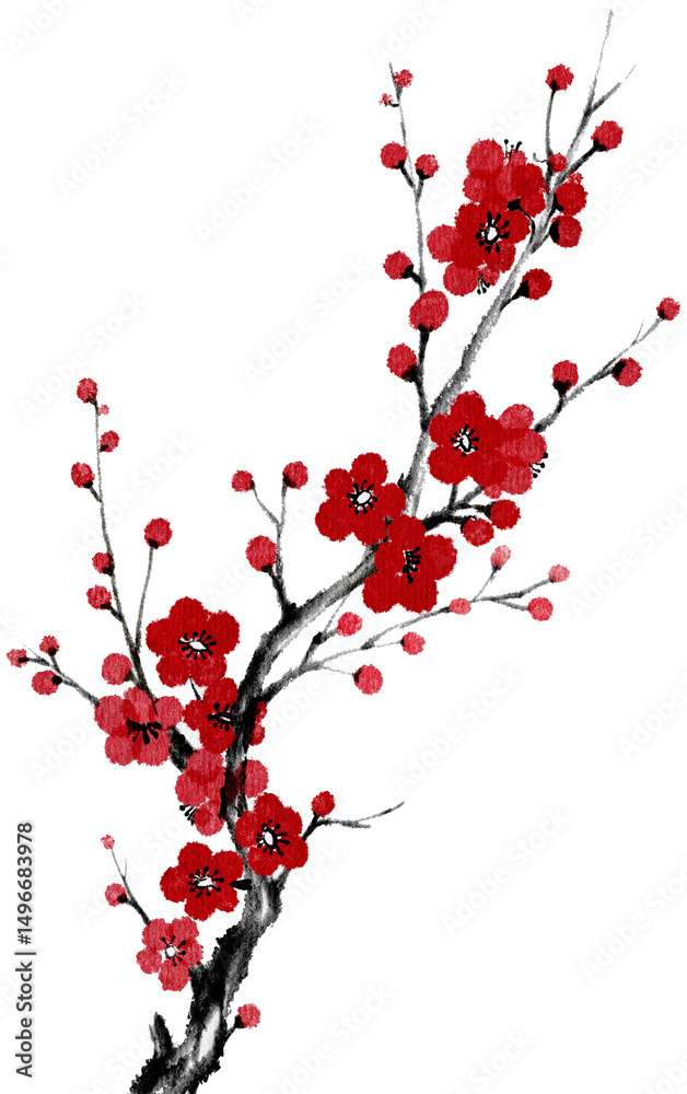 Fototapeta premium Plum blossom