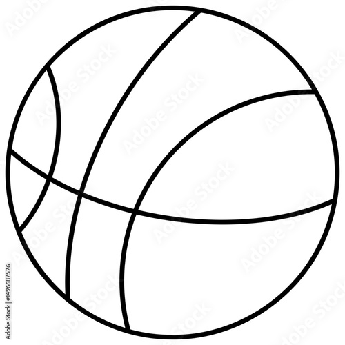 basketball ball icon vector