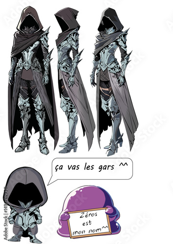 Zéros, assassin d'un autre monde, ça particularité? C'est un Slime.