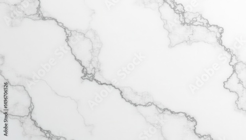 Delicate white marble texture, soft grey veining , background, image