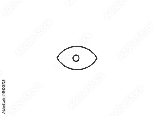 Web eyesight eye symbol victor icon