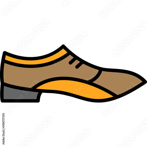 Shoe Vector Filled Style Icon