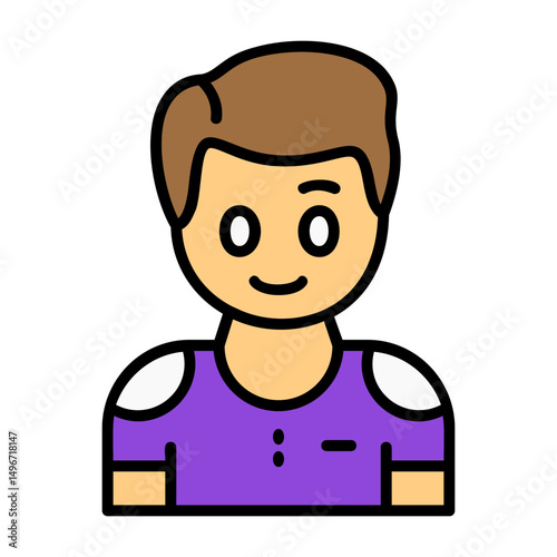 Bliss Filled Style Emotion Icon