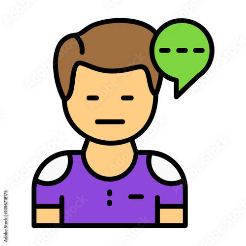 Arousal Filled Style Emotion Icon