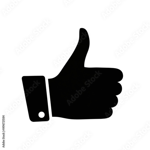 Thumbs Up Icon: Symbol of Approval and Positivity