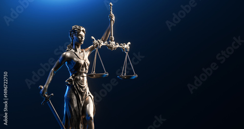 Legal Concept: Themis is Goddess of Justice and law