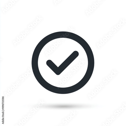 Verified Checkmark Icon for Approval or Confirmation