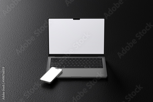 Laptop and Smartphone