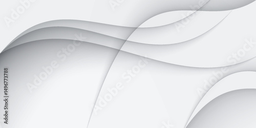 modern abstract white background with gradient color and artistic dynamic line decoration. eps 10 vector