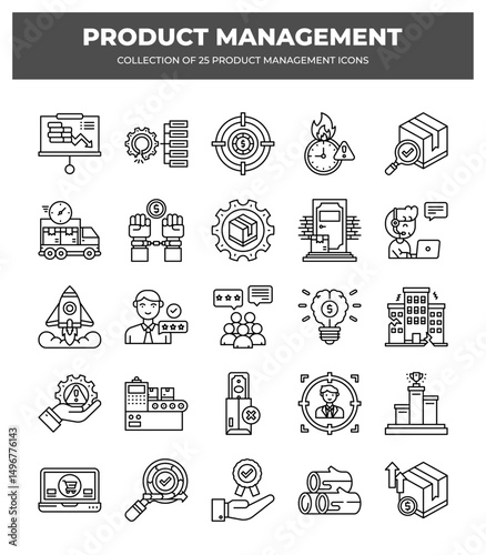Product Management Icons Pack