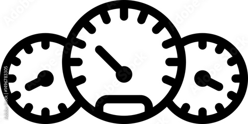 dashboards icon, car, automobile 
