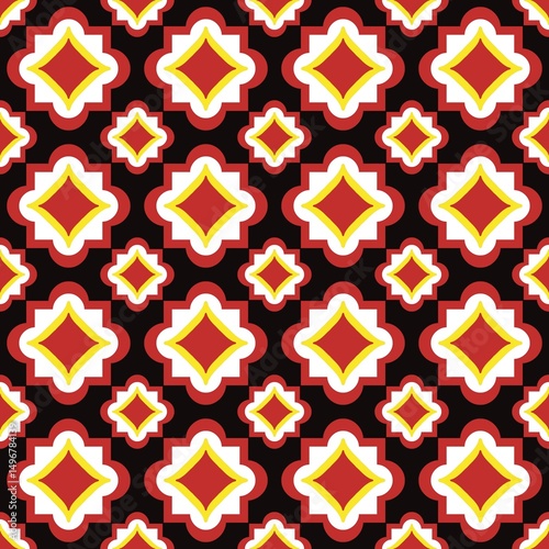Abstract Ethnic Art, Geometric Design, Tribal Seamless Patterns, Fabric Patterns, Print Patterns, Art, Covers, Prints, Wallpaper, Carpet Design, Patterns on Products.