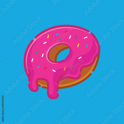 sweet and cute food vector