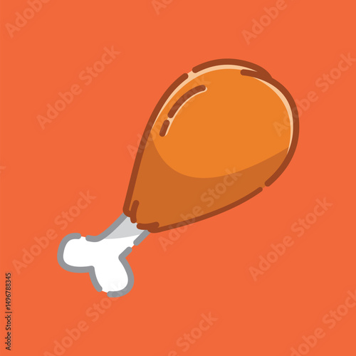 sweet and cute food vector