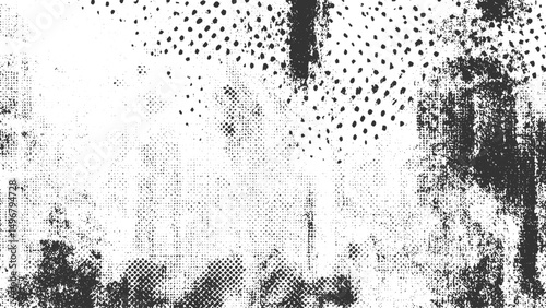rough dirty grunge texture with distorted scratches and dotted pattern suitable for artistic creations