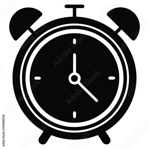 Classic Alarm Clock Design, A Timeless Wakeup Concept.