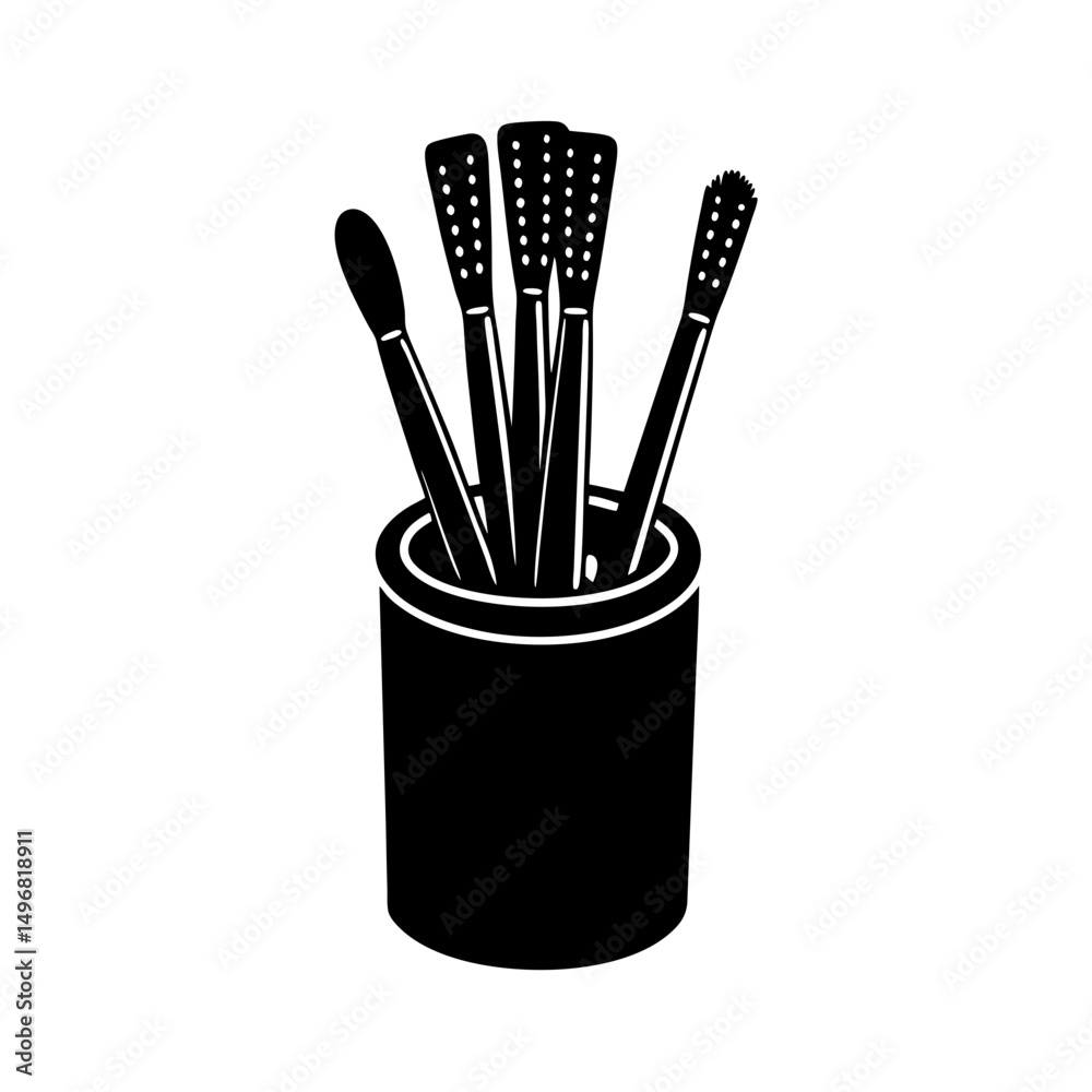 Fototapeta premium buffing brush foundation tool