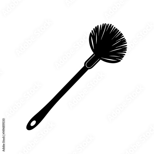 Dual Fiber Brush for Airbrush Finish