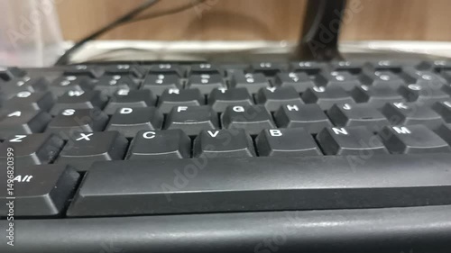 computer keyboard detail