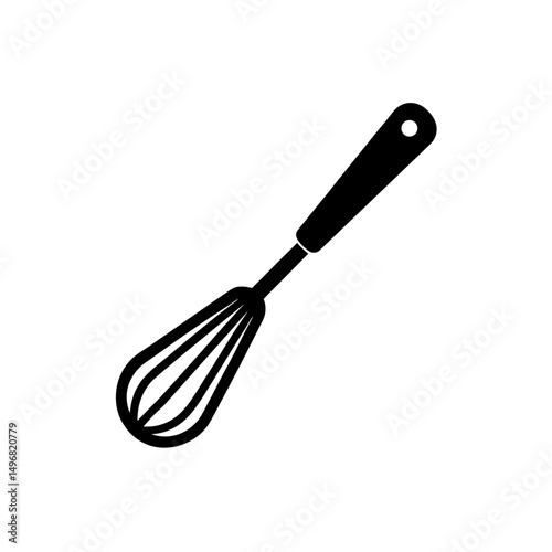 kitchen spatula isolated on white background mixing spatula