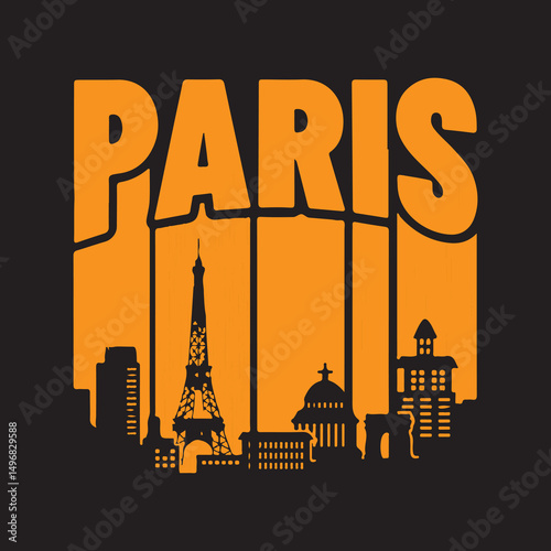 Tshirt Or Poster Design With illustraion
