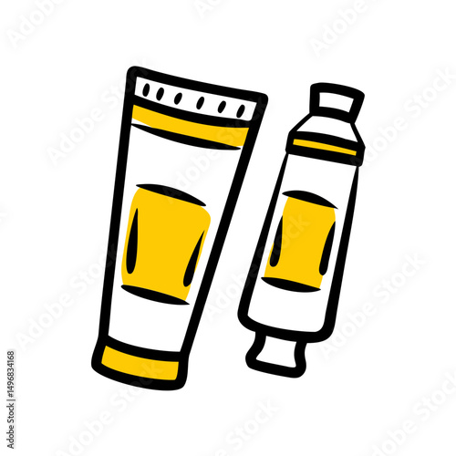 Girl, boy, student, school supplies, school supplies, elementary school, school, class, teacher, homework, activity, illustration, doodle, SVG,