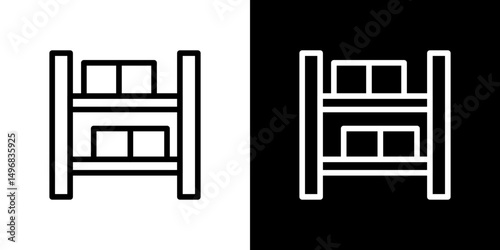 Safety helmet icon stroke vector icon simple black style, illustration.