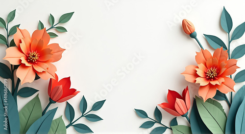 spring flowers background