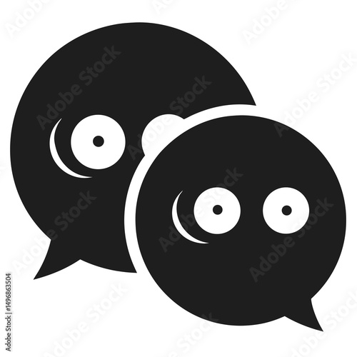 vector illustration of a cartoon penguin