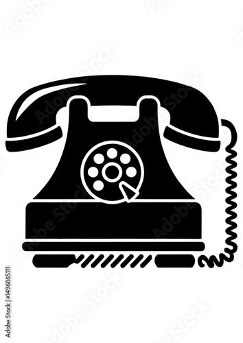 Old Phone Icon
