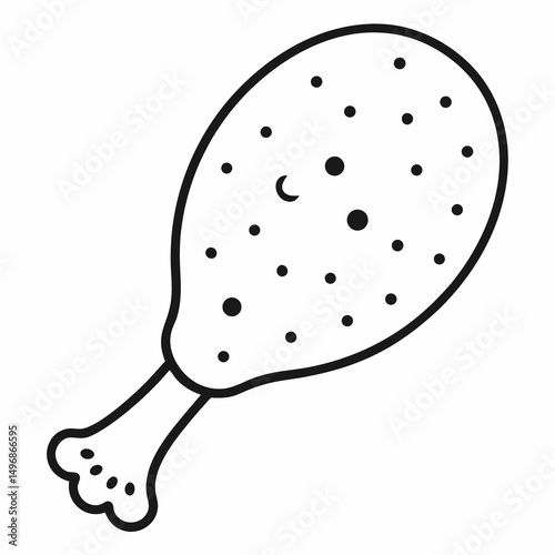 vector illustration of a cartoon worm