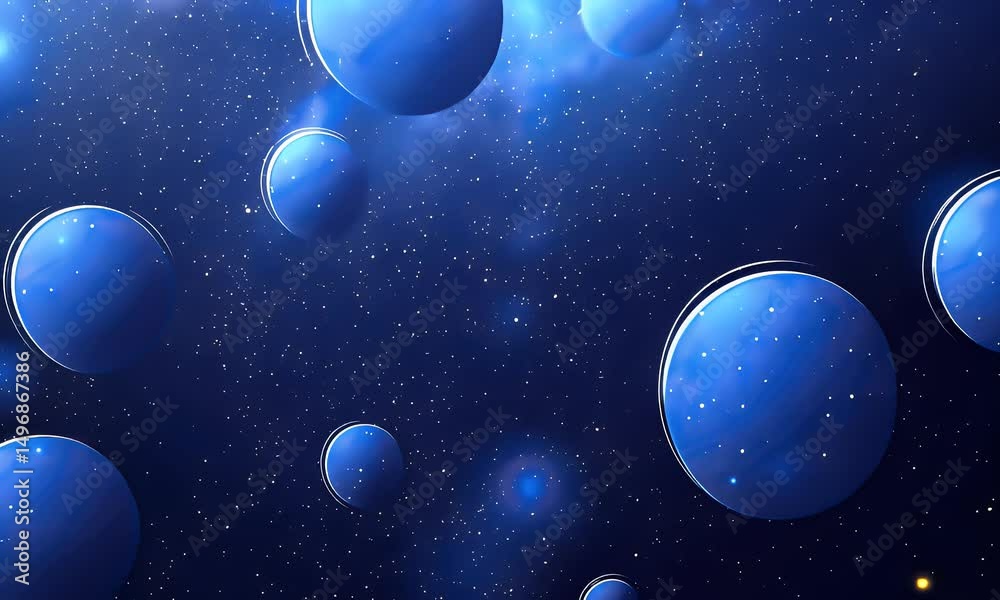Celestial spheres in deep space