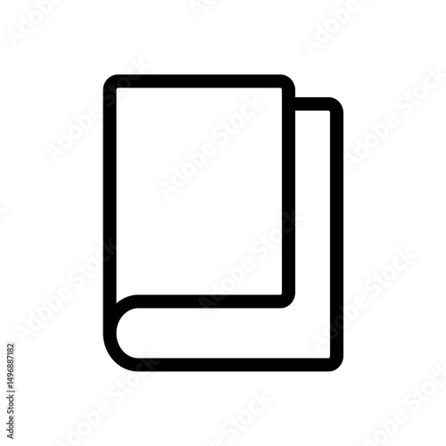 Notebook Outline Icon