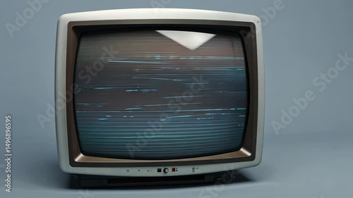 old tv aged monitor smooth texture shaking noise pixel, nostalgic background, retro, retrospect overlay effect layer, black solid surface video motion . motion video.