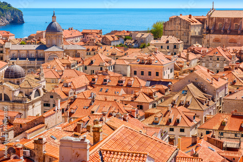 Dubrovnik rooftops. Croatia
