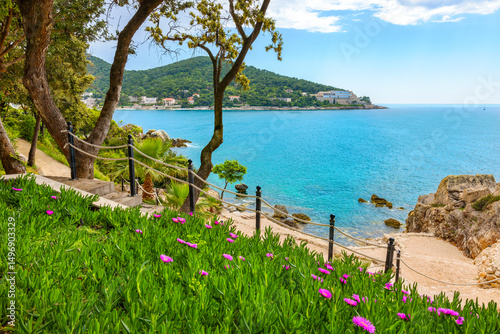 Adriatic Sea coast. Dubrovnik, Croatia