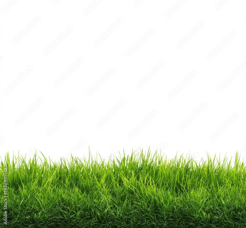 Lush green grass border (2) Lush green grass border (2)
