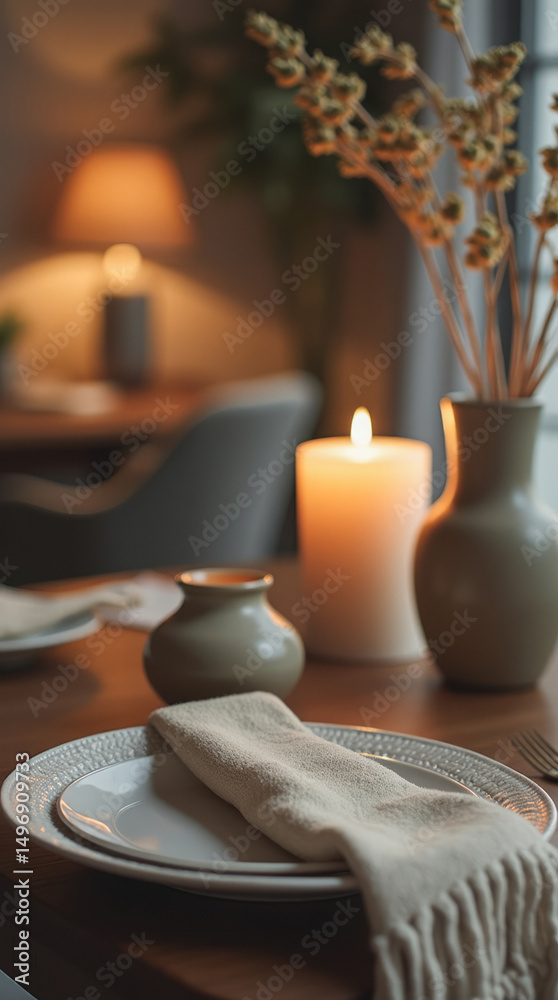 Property Open House with Ambient Detail and Slow Pan Across Interior Decorations Property Open House with Ambient Detail and Slow Pan Across Interior Decorations